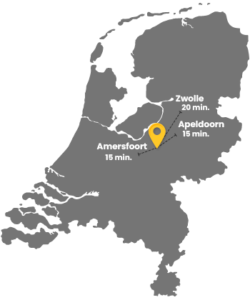 Waar is Fort Vertier in Nederland?